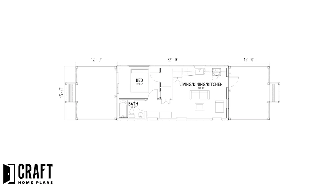 Mountain Aspen — Narrow Lot floor plan