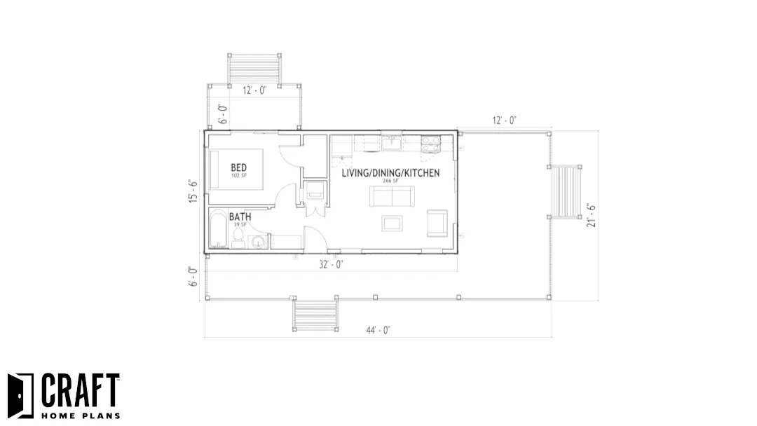 Mountain Aspen — Wide Lot floor plan