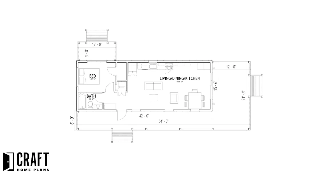 American Aspen — Wide Lot floor plan