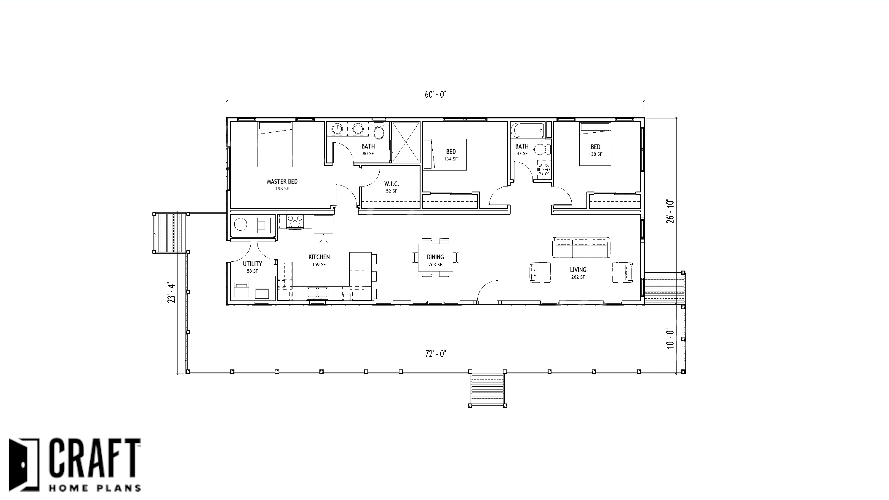 Monterey Cypress — Wide Lot floor plan