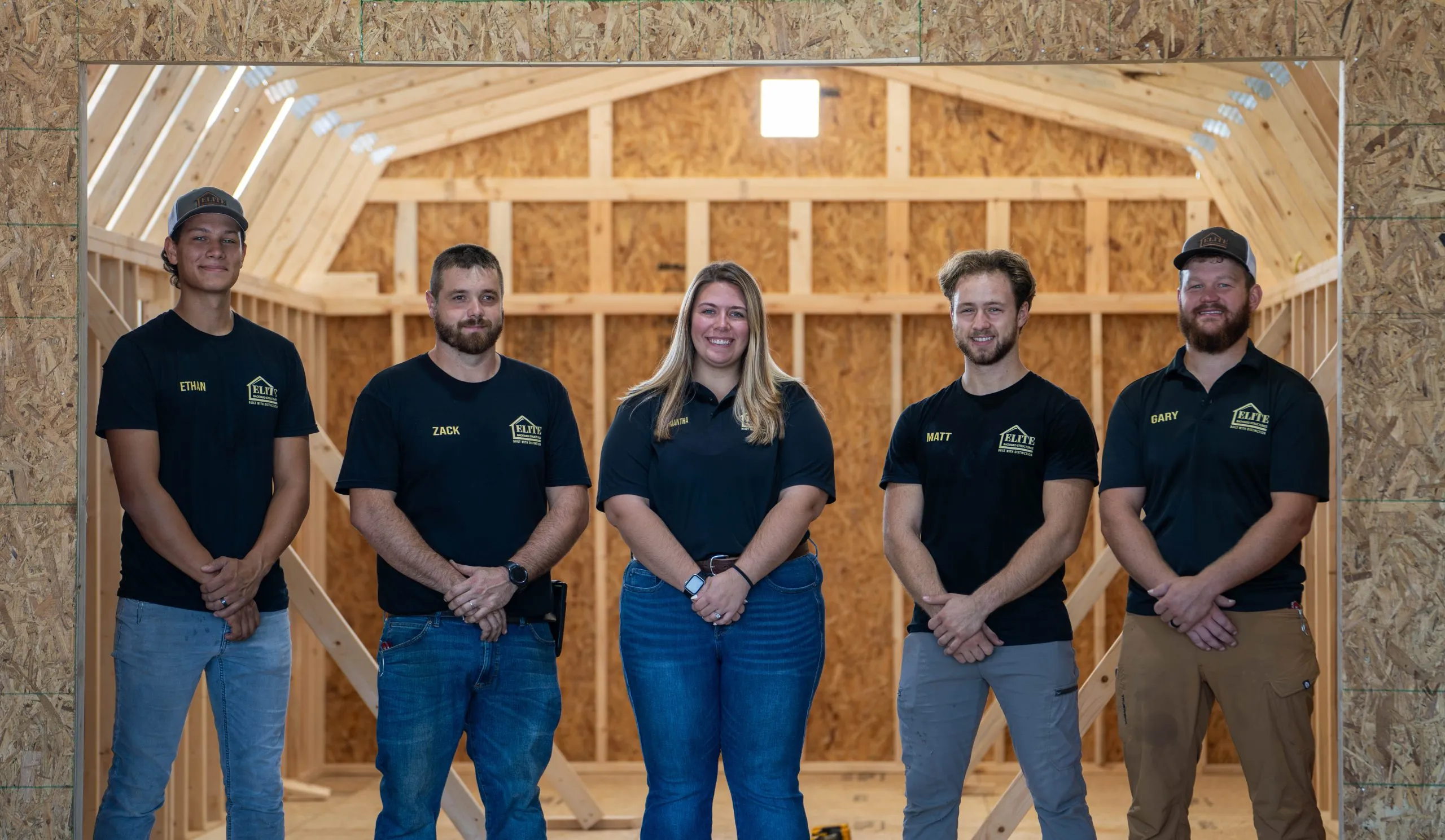 The Elite Backyard Structures team